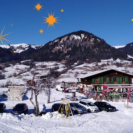 Hotel Les Bernards Praz-sur-Arly Eksteriør billede