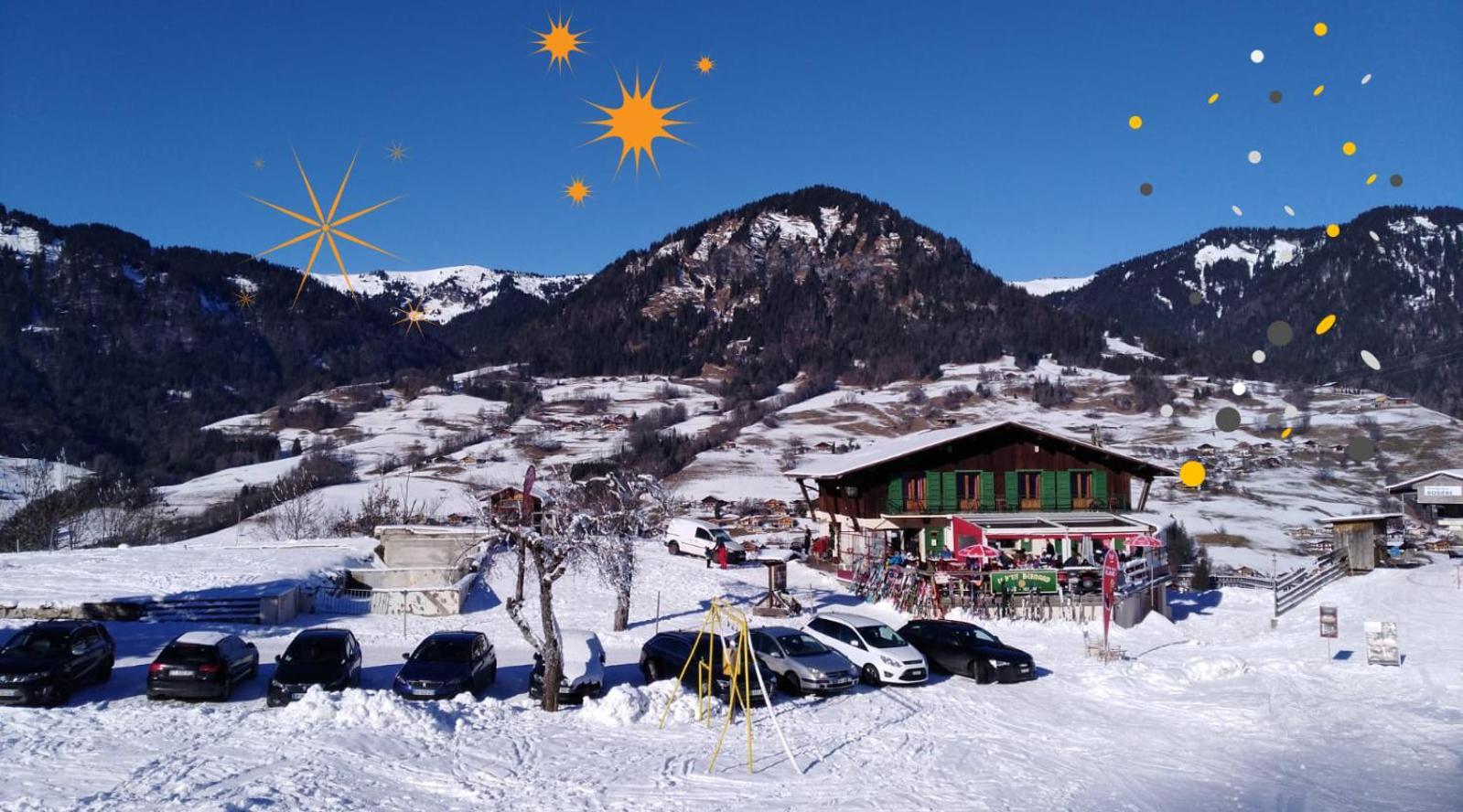 Hotel Les Bernards Praz-sur-Arly Eksteriør billede